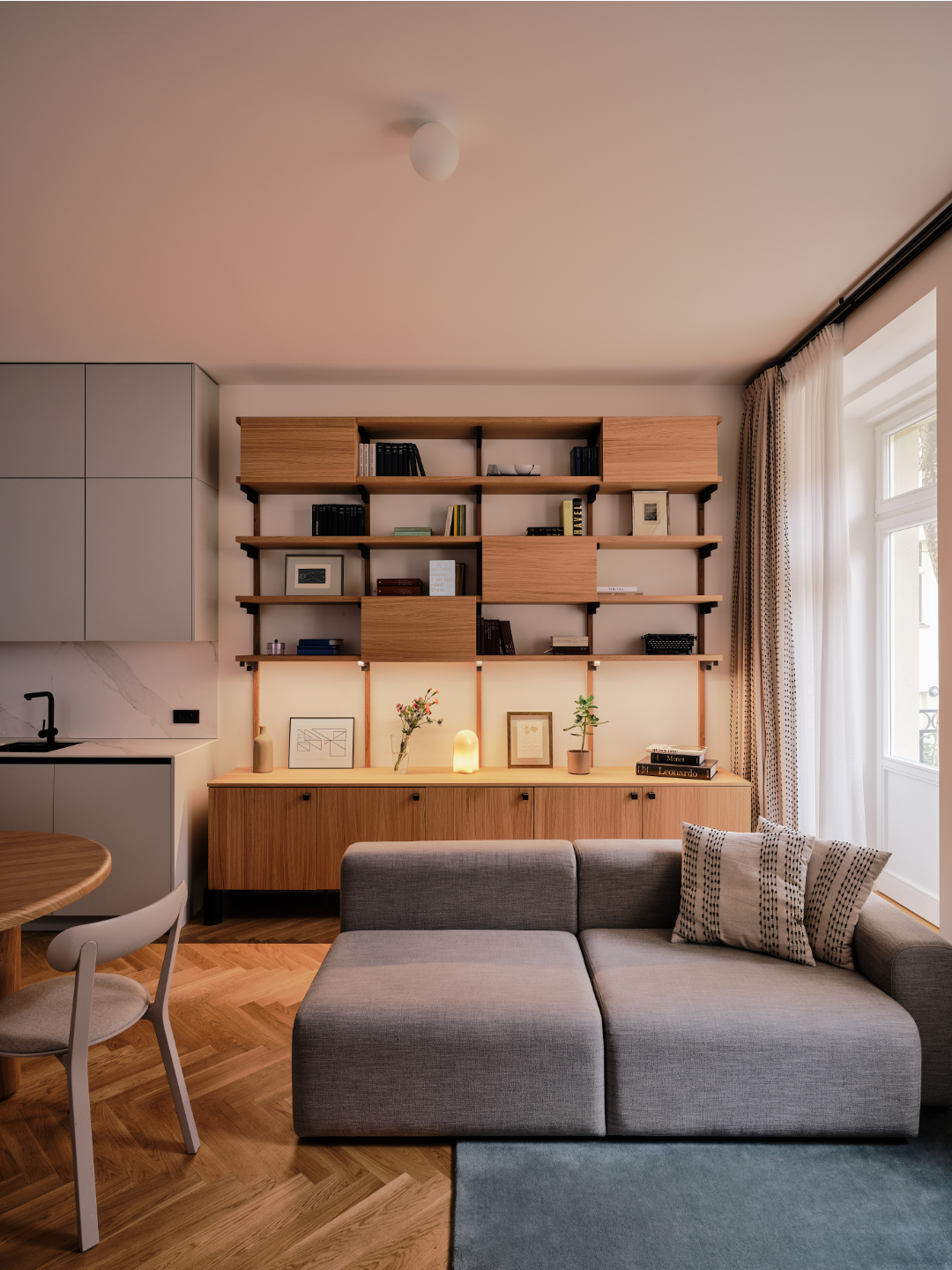 The Library apartment
